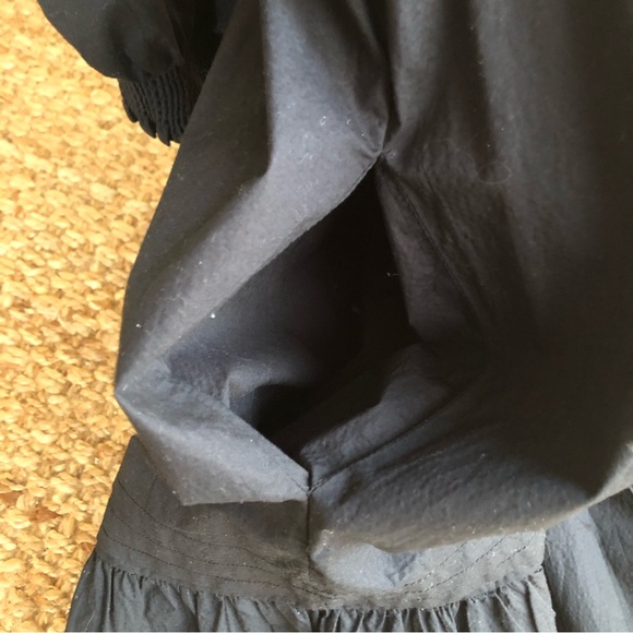 Anthropologie Maeve Black Relaxed Dress with Pockets. Size XL - Picture 7 of 10